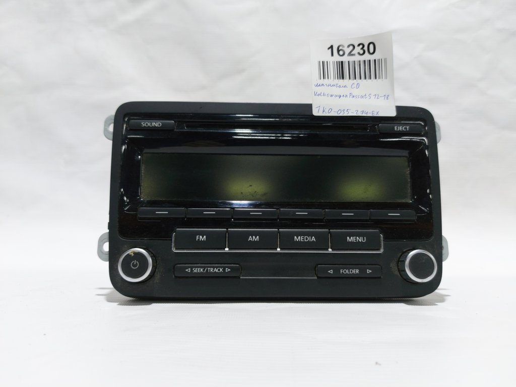 Passat s Магнитола CD Volkswagen Passat S 2012-2018 1K0035274EX Volkswagen Passat S 8