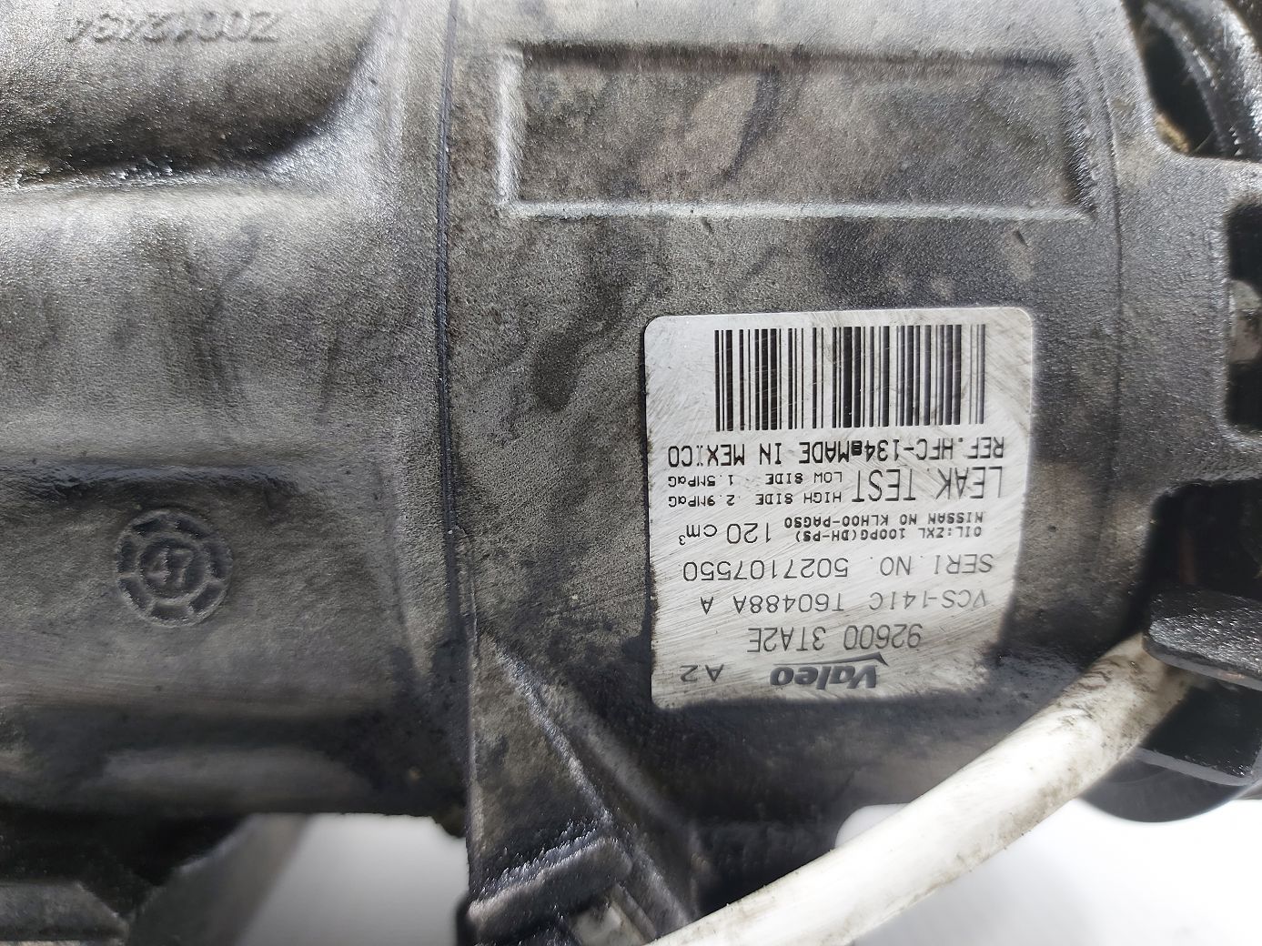 Altima Компресор кондиціонера Nissan Altima 2014-2018 926003TA3B Nissan Altima 2