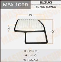 Воздушные фильтры. Повітряний фільтр MASUMA MFA1099