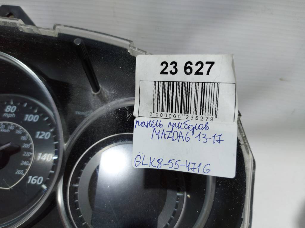 6 Панель приладів Mazda 6 2013-2017 GLK855471G Mazda 6 7