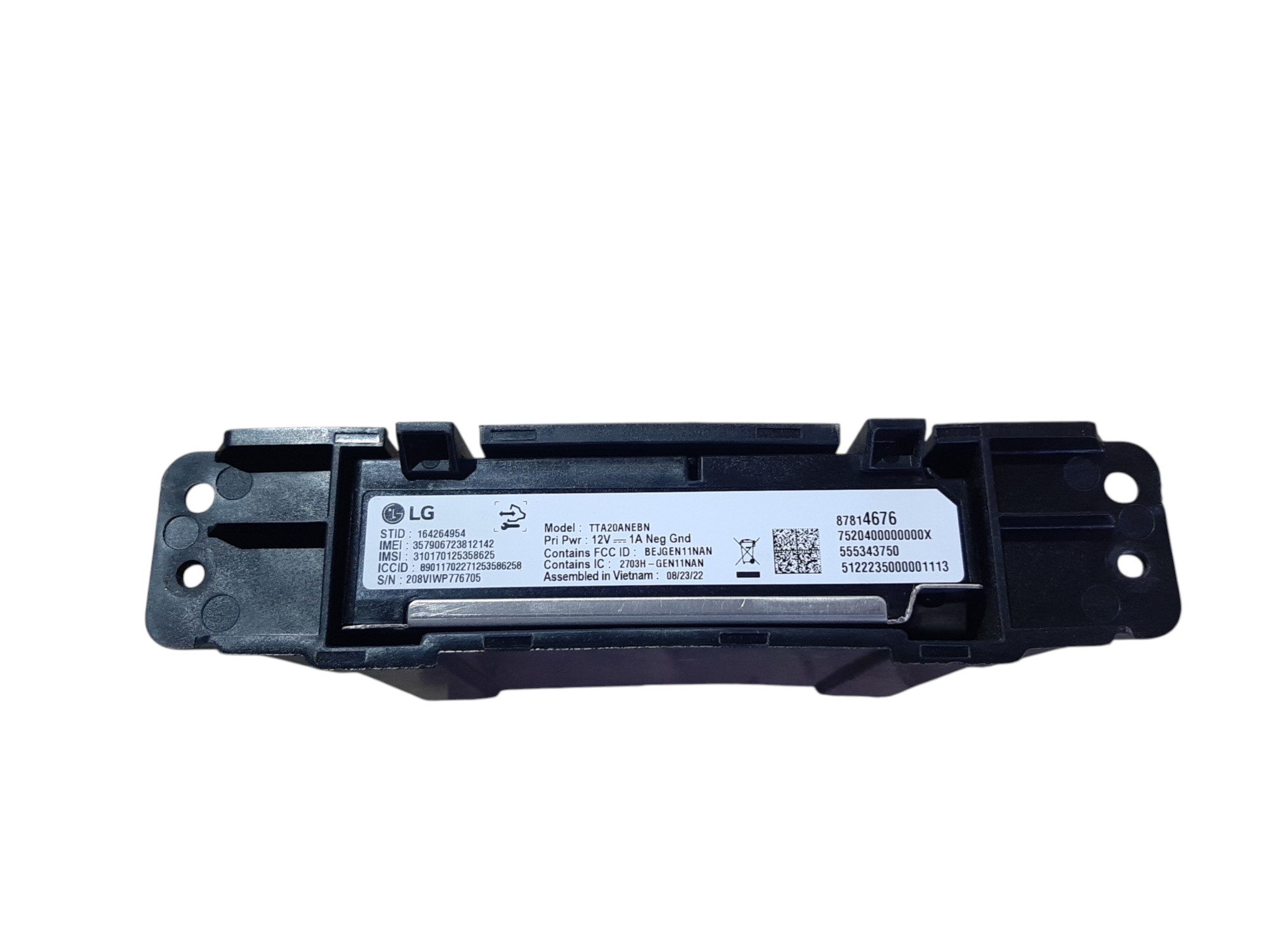 Bolt. Блок керування телематика Chevrolet Bolt EV 2022-2023 87814676 Chevrolet Bolt EV