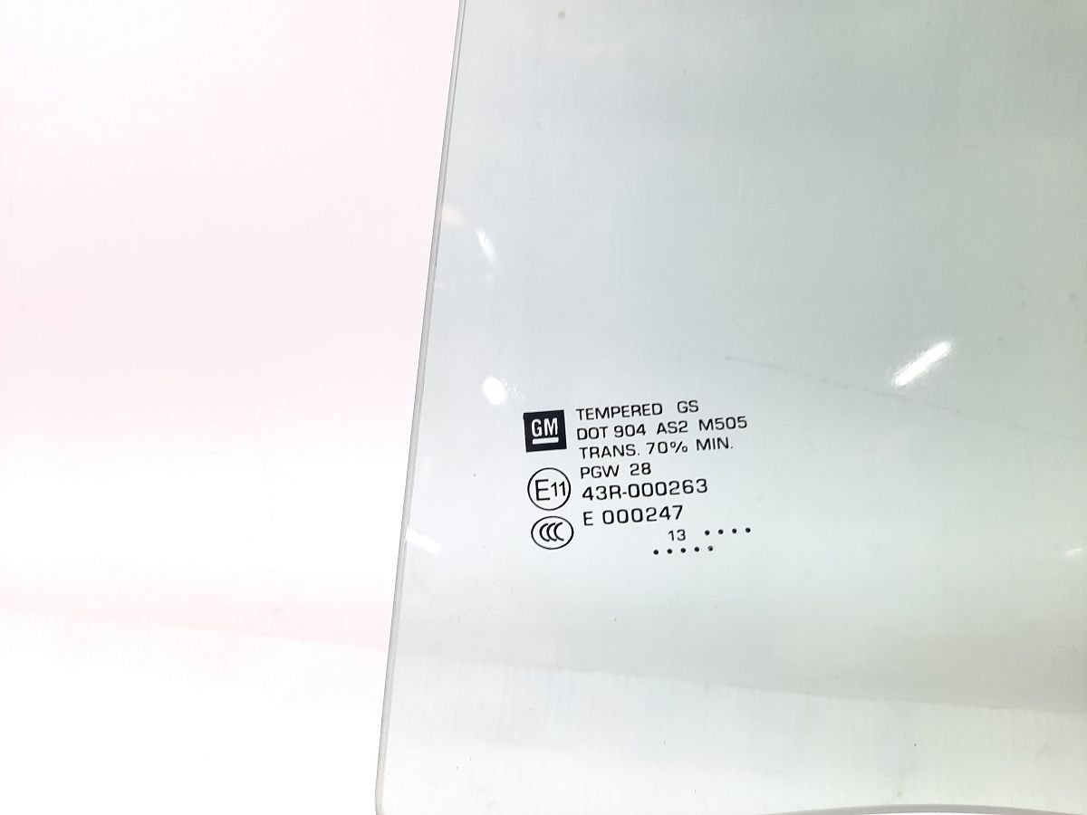 Malibu Скло дверей задньої лівої Chevrolet Malibu 2013-2016 22892812 Chevrolet Malibu 2