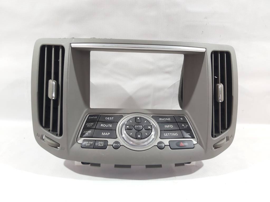 G37. Кнопки керування монітором з повітроводом Infiniti G37 2008-2015 283951UF1A Infiniti G37