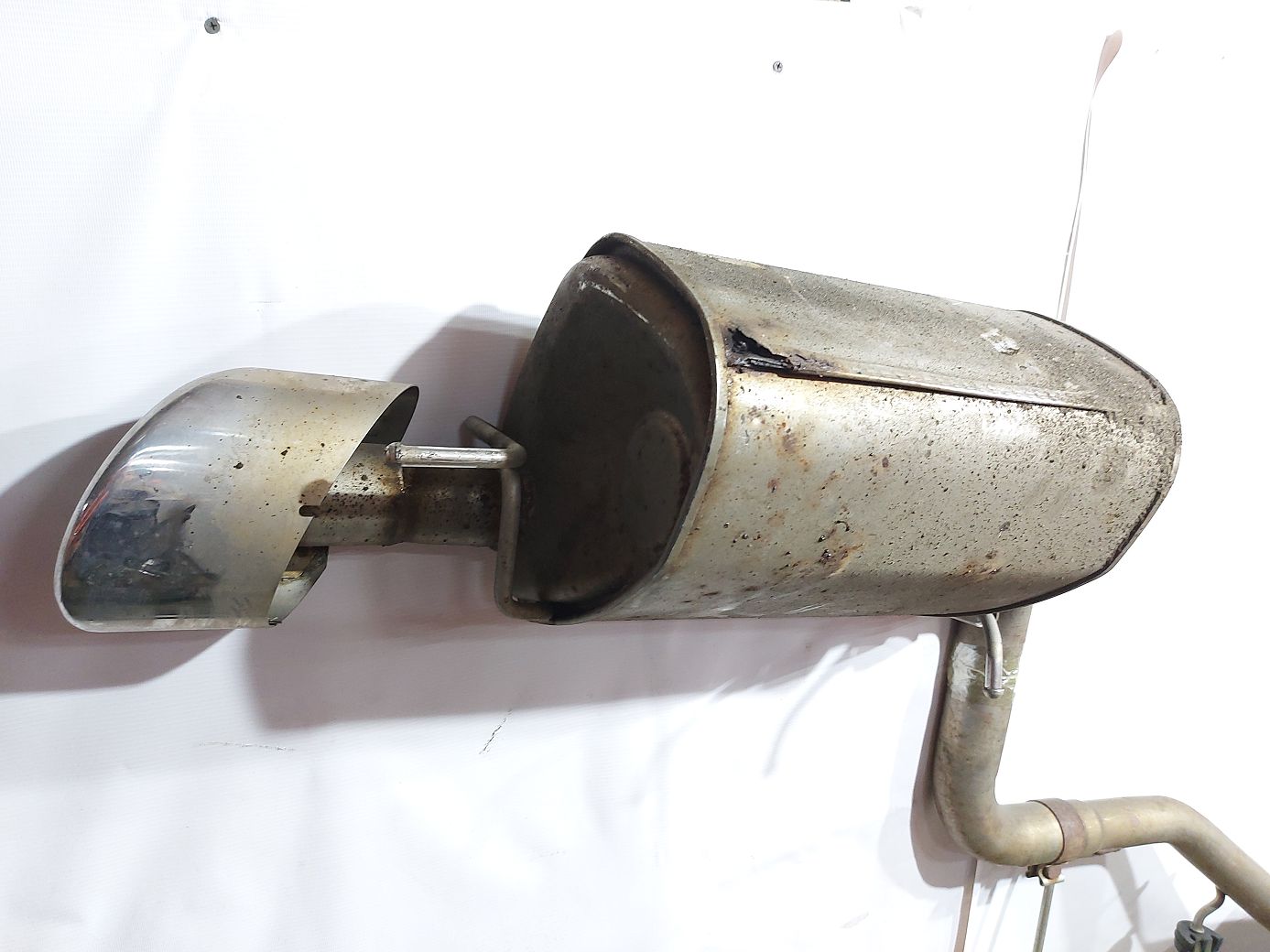 Xf Вихлопна труба задня частина Jaguar XF 2012 C2Z25869 Jaguar XF 3