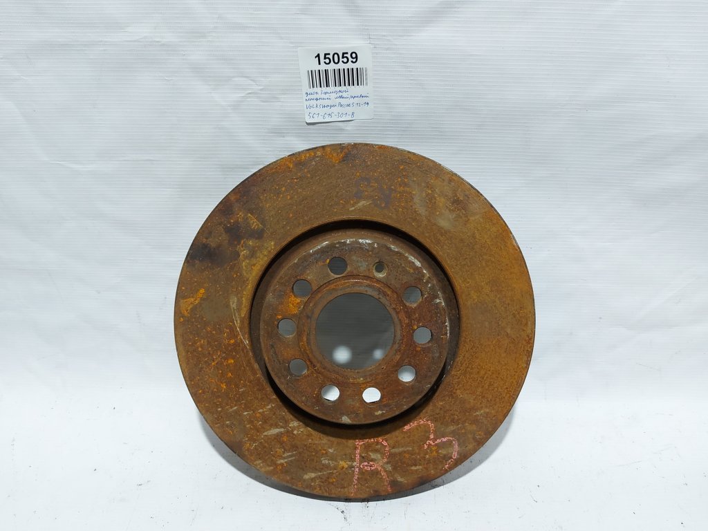 Passat s Диск гальмівний передній лівий/правий Volkswagen Passat S 2012-2019 561615301B Volkswagen Passat S 11