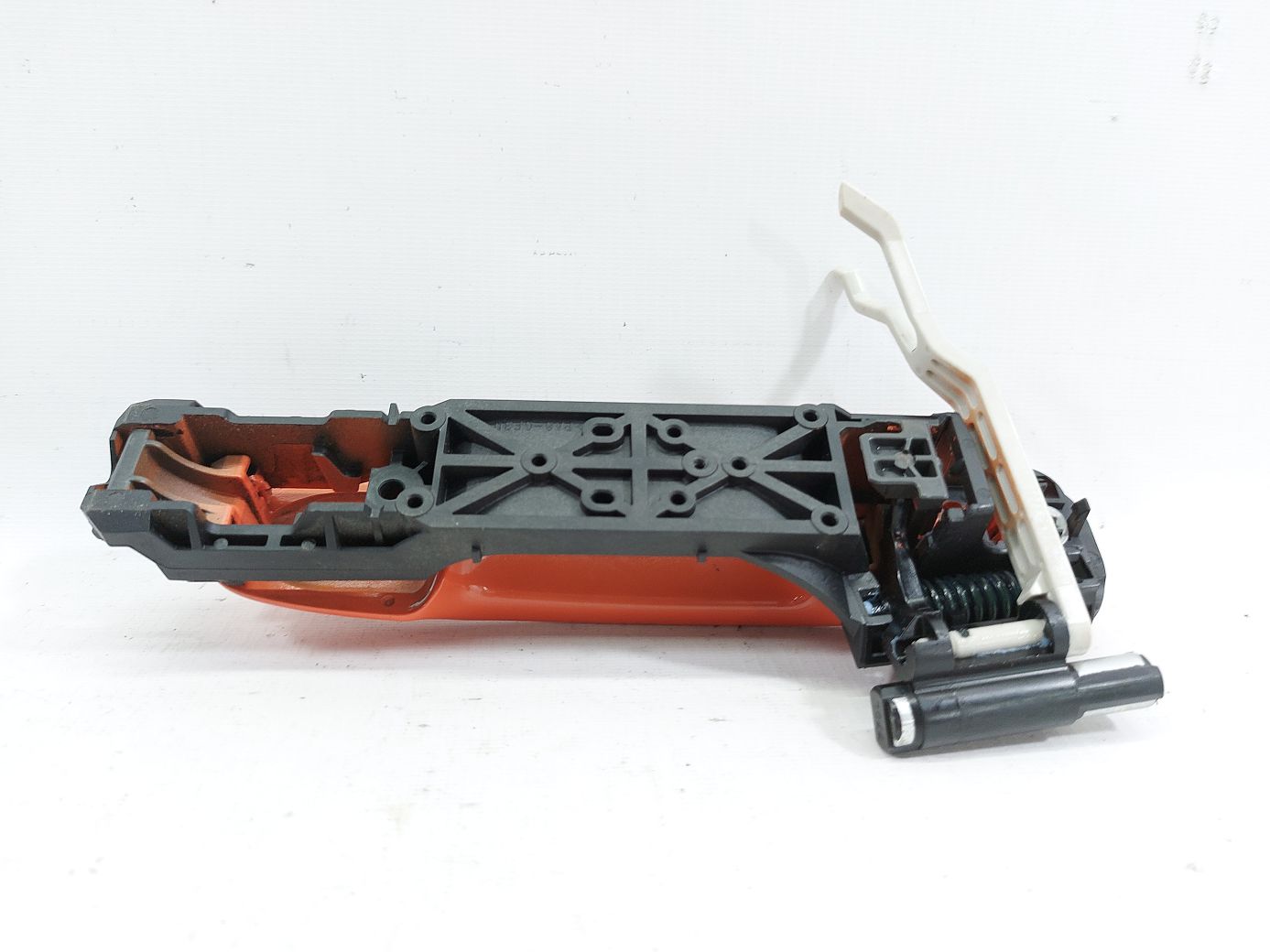 Prius c Ручка двери задней левой (оранжевая) наружная Toyota Prius C 2012-2015 6921152100E7 Toyota Prius C 4