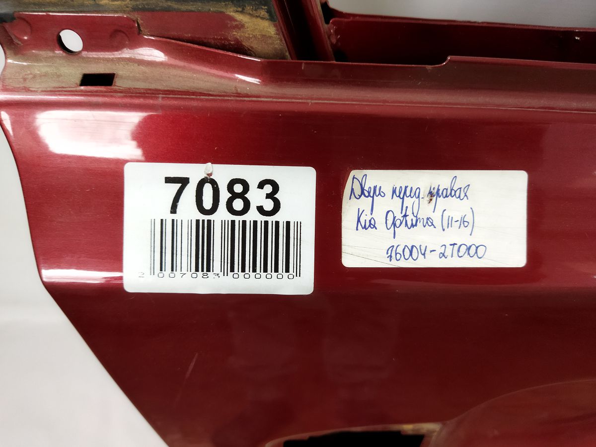 Optima Дверь передняя правая Kia Optima 2011-2016 760042T000 Kia Optima 2