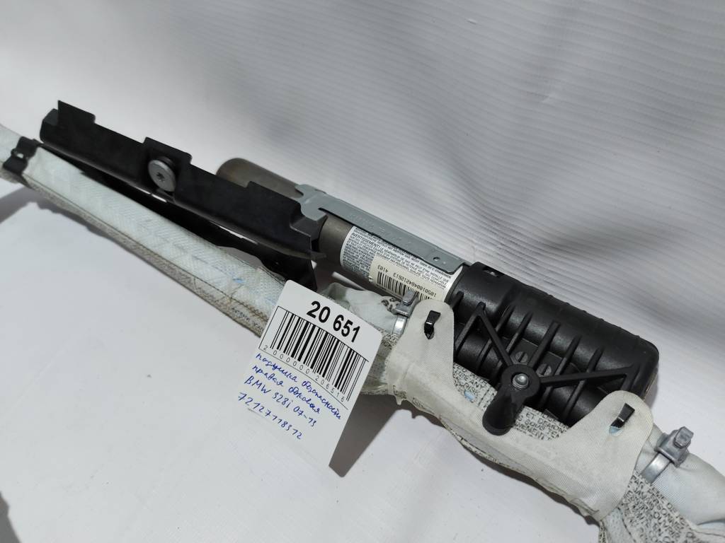 328i xdrive Подушка безпеки права бічна BMW 328i xDrive 2009-2012 72126966860 BMW 328i xDrive 2