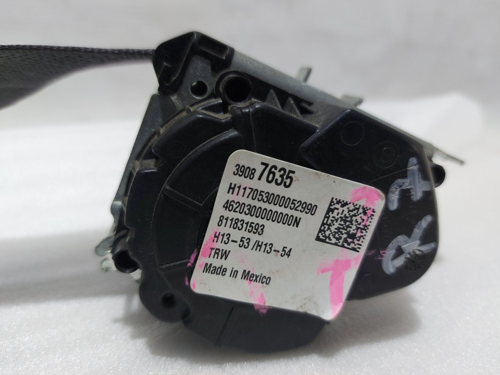 Cruze Ремінь безпеки задній лівий/правий Chevrolet Cruze 2016-2019 42689244 Chevrolet Cruze 8