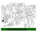 Сальники коленвала. Сальник вала коленчатого передний GENERAL MOTORS 24465791 Сальники коленвала. Сальник вала коленчатого передний GENERAL MOTORS 24465791