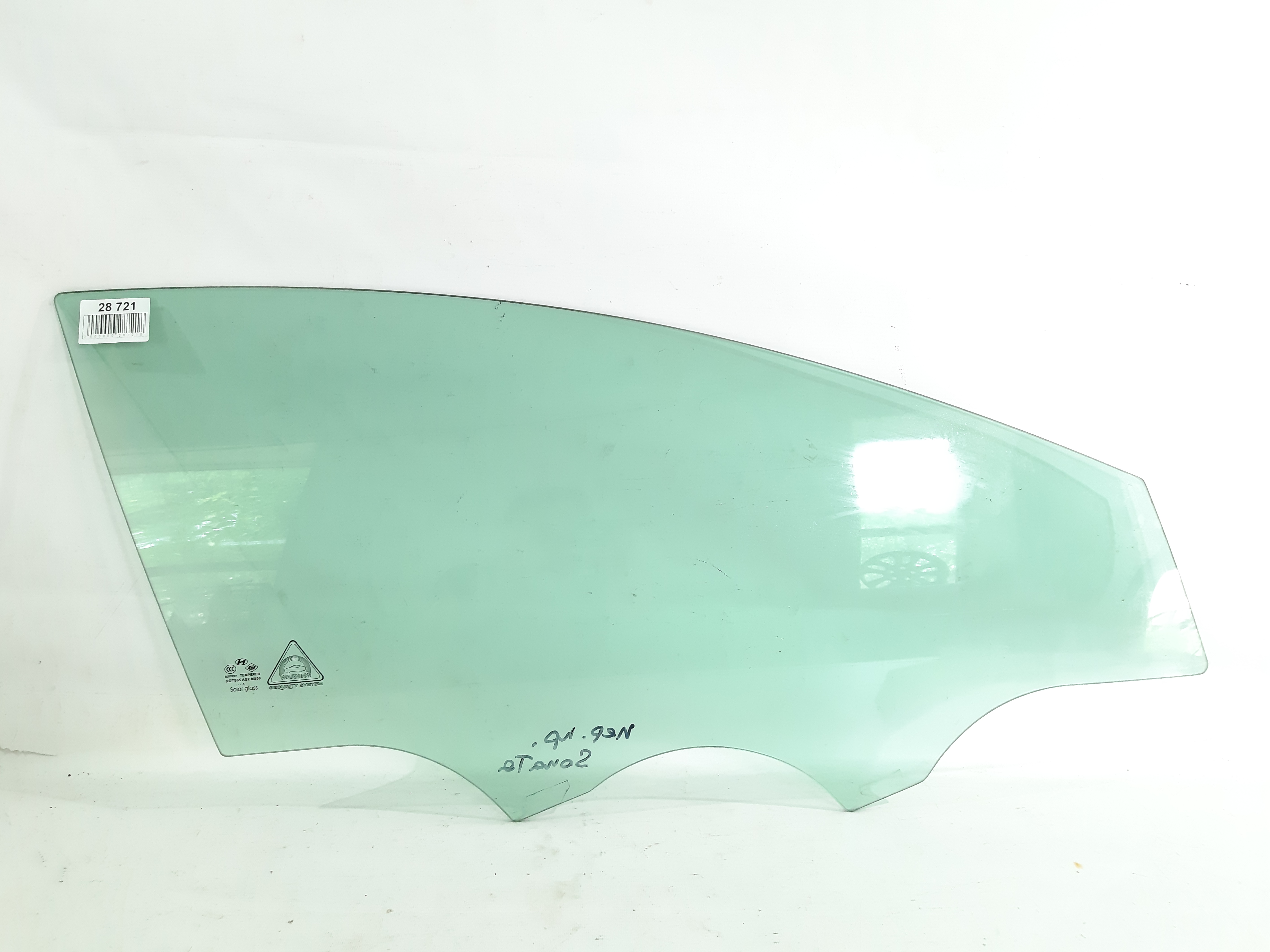 Sonata Скло дверей передньої правої Hyundai Sonata 2011-2015 824213S010 Hyundai Sonata 13