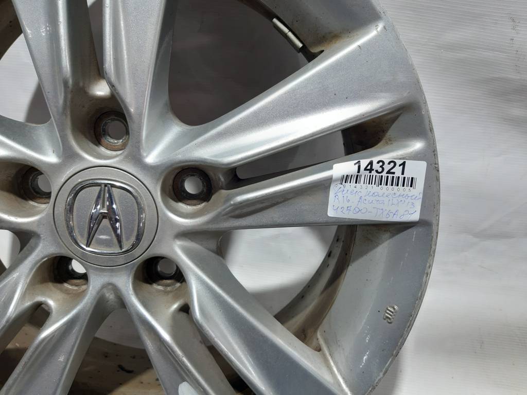Ilx Колісний диск R16 Acura ILX 2013 42700TX6A81 Acura ILX 9