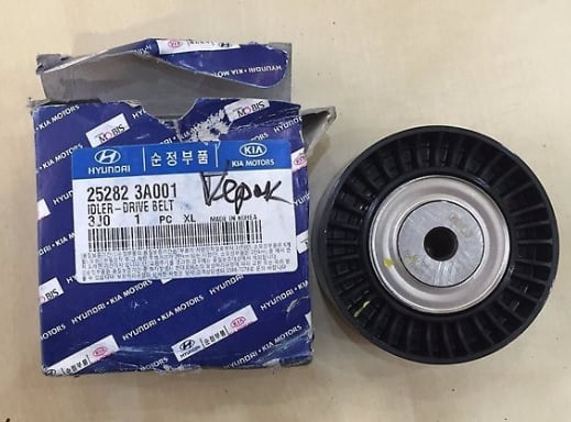 Ролики обводные. Обвідний ролик поліклинового (привідного) ременя HYUNDAI 252823A001 Ролики обводные. Обвідний ролик поліклинового (привідного) ременя HYUNDAI 252823A001