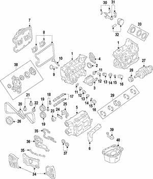 Поршни. Поршень SUBARU 12006AD230 Поршни. Поршень SUBARU 12006AD230