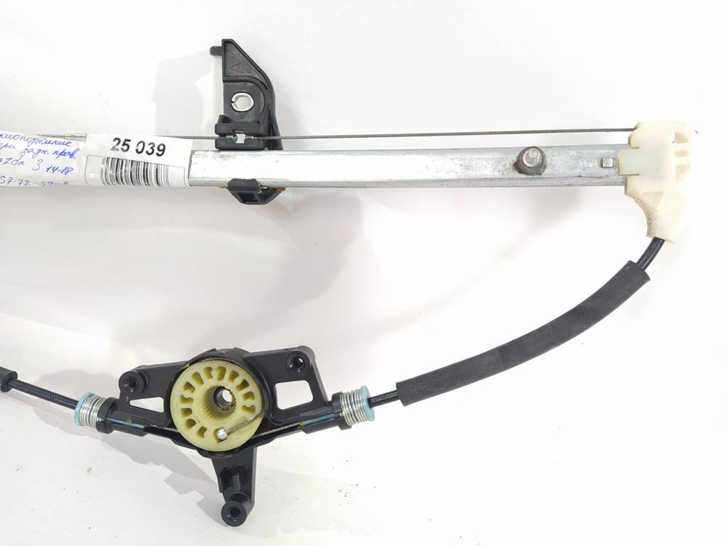 3 Склопідйомник дверей задньої правої Mazda 3 2014-2018 BJS772590A Mazda 3 3