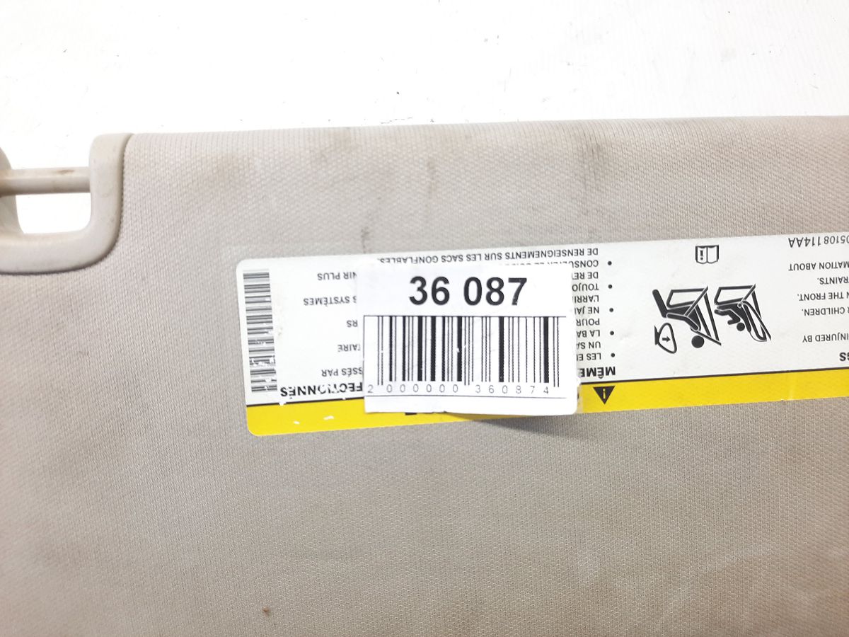 Dart Козырёк солнцезащитный водителя Dodge Dart 2013-2019 1SW59HDAAJ Dodge Dart 6