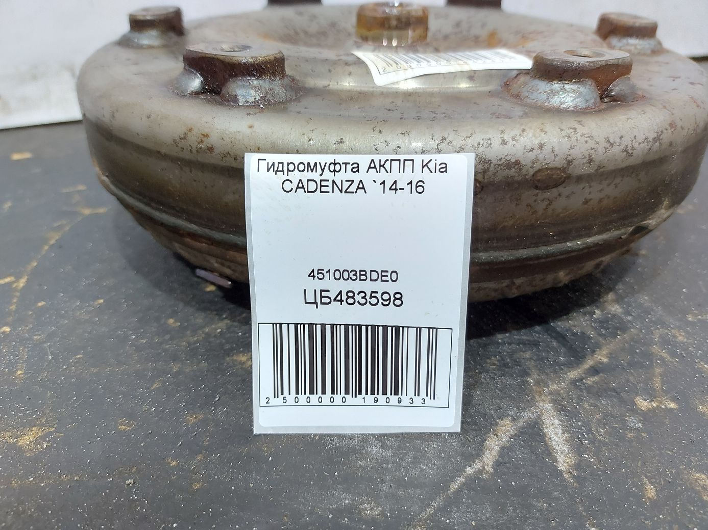 Cadenza Гідромуфта АКПП Kia CADENZA 2014-2016 451003BDE0 Kia CADENZA 3 Cadenza Гідромуфта АКПП Kia CADENZA 2014-2016 451003BDE0 Kia CADENZA 3