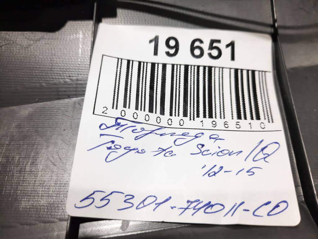 Scion iq Торпеда Toyota Scion IQ 2012-2015 5530174011C0 Toyota Scion IQ 7 Scion iq Торпеда Toyota Scion IQ 2012-2015 5530174011C0 Toyota Scion IQ 7