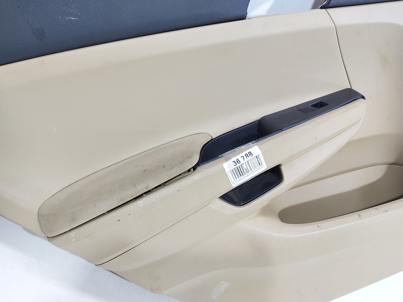 Accord Карта двери задней левой (беж, черн, ткань) Honda Accord 2008-2012 837852TA5A04ZA Honda Accord 2