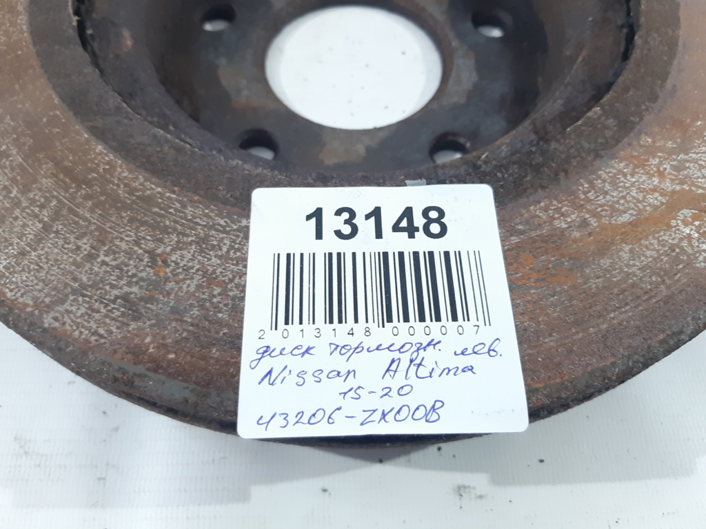 Altima Гальмівний диск задній лівий/правий Nissan Altima 2015-2020 43206ZX00B Nissan Altima 20