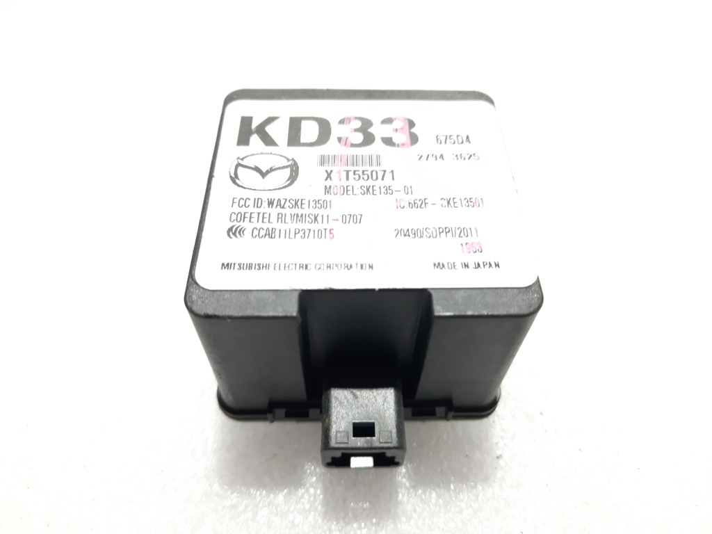 6 Блок комфорту Mazda 6 2014 KD33675D4A Mazda 6 5 6 Блок комфорту Mazda 6 2014 KD33675D4A Mazda 6 5