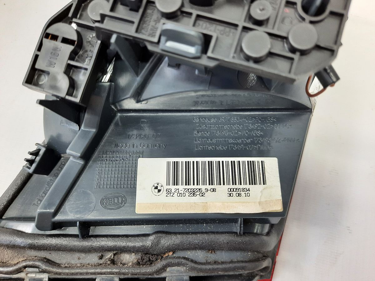 Товари з дефектами Ліхтар кришки багажника правий BMW 5 series 2011-2013 63217203226 BMW 5 series 9 Товари з дефектами Ліхтар кришки багажника правий BMW 5 series 2011-2013 63217203226 BMW 5 series 9