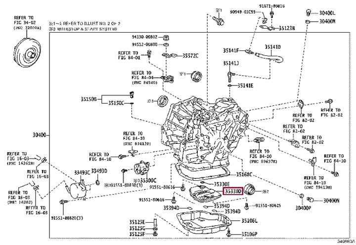 Фильтры акпп. Фільтр АКПП TOYOTA 3533012050 Фильтры акпп. Фільтр АКПП TOYOTA 3533012050
