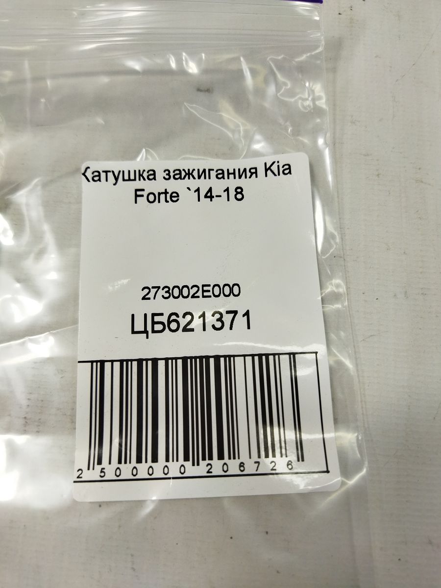 Forte Котушка запалювання Kia Forte 2014-2018 273002E000 Kia Forte 5