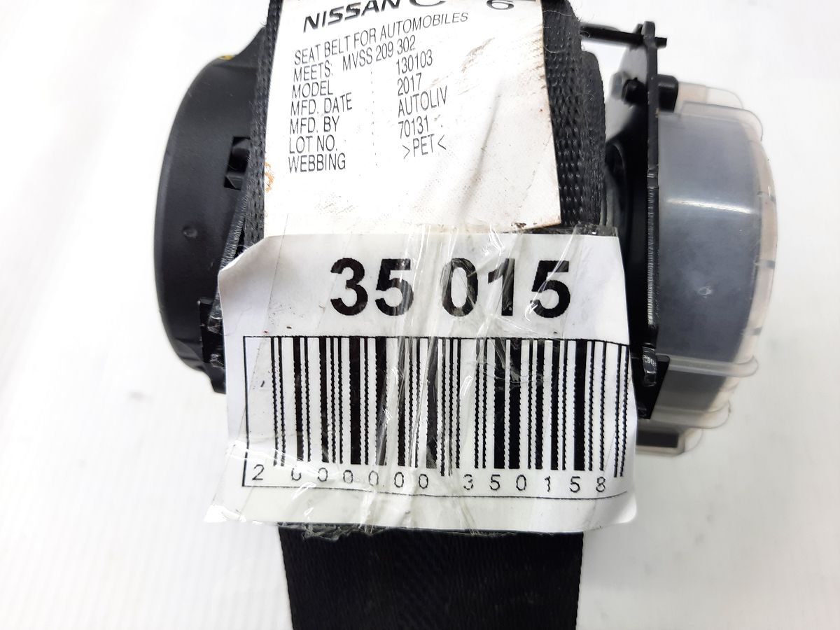 Sentra Ремінь безпеки задній центральний Nissan Sentra 2015-2018 888543RM8A Nissan Sentra 7