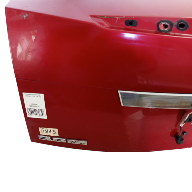 Cts Кришка багажника Cadillac CTS 2008-2010 20896294 Cadillac CTS 14 Cts Кришка багажника Cadillac CTS 2008-2010 20896294 Cadillac CTS 14