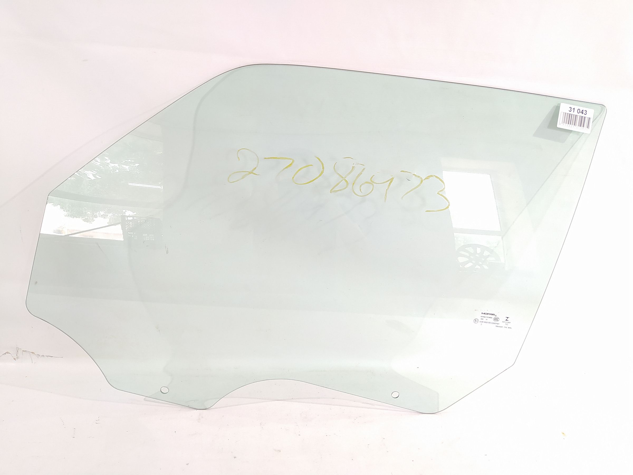 Patriot Стекло двери передней левой Jeep Patriot 2007-2017 5155449AC Jeep Patriot 14
