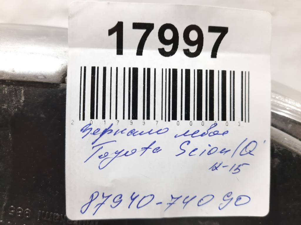 Scion iq Дзеркало ліве Toyota Scion IQ 2012-2015 8794074090 Toyota Scion IQ 6