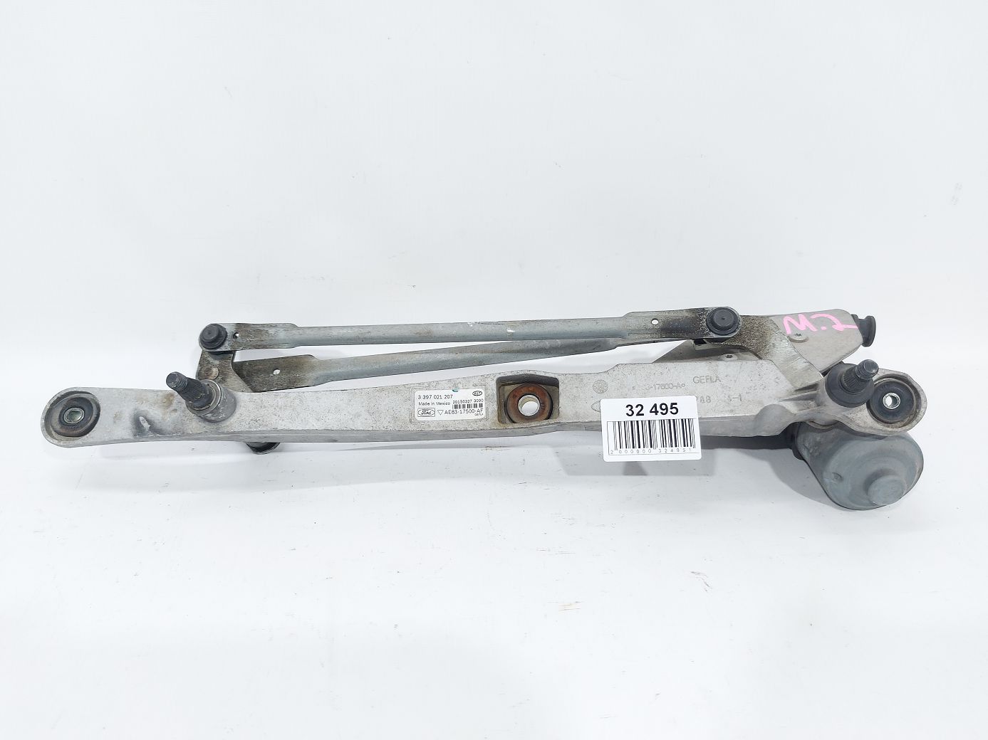 Fiesta sedan. Механізм склоочисника Ford Fiesta sedan 2014-2019 AE8Z17508A Ford Fiesta sedan Fiesta sedan. Механізм склоочисника Ford Fiesta sedan 2014-2019 AE8Z17508A Ford Fiesta sedan