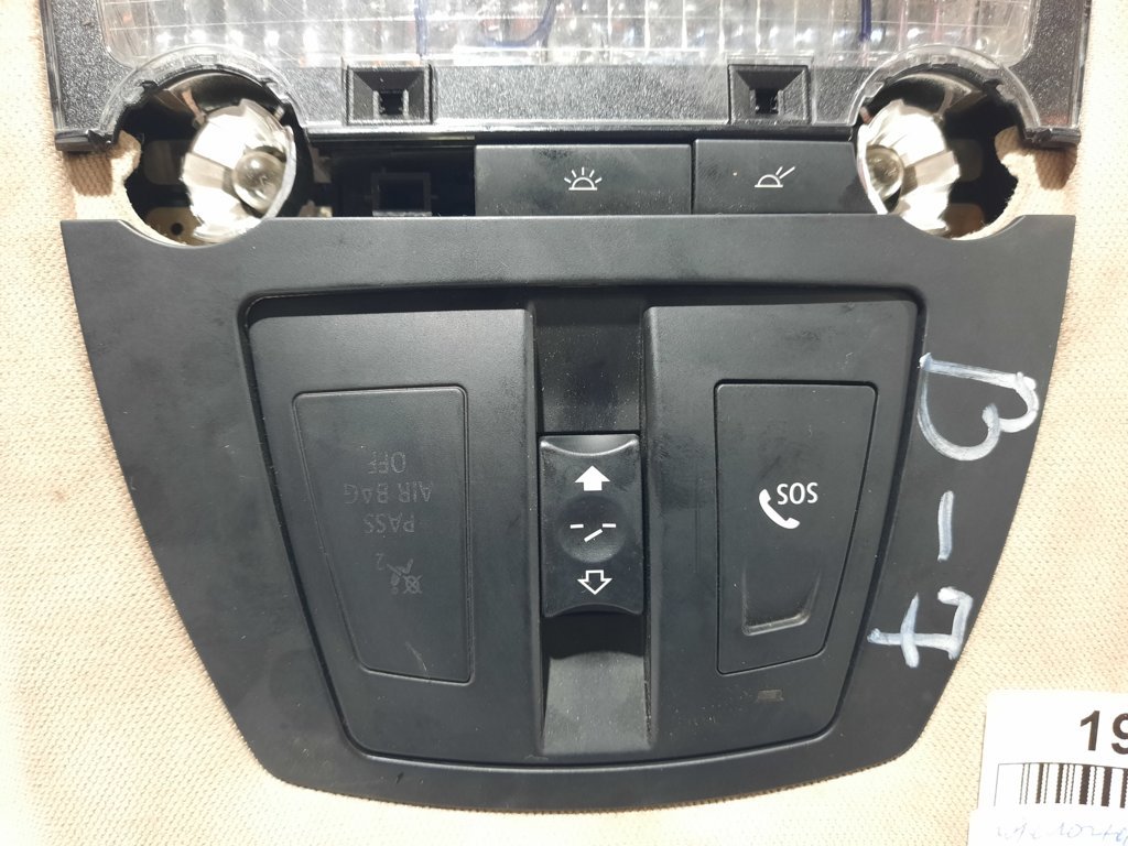 7 series Стельовий світильник передній BMW 7 2012 61319276229 BMW 7 3