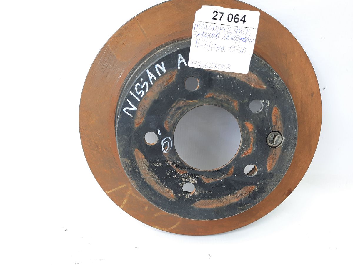 Altima. Гальмівний диск задній лівий/правий Nissan Altima 2015-2020 43206ZX00B Nissan Altima