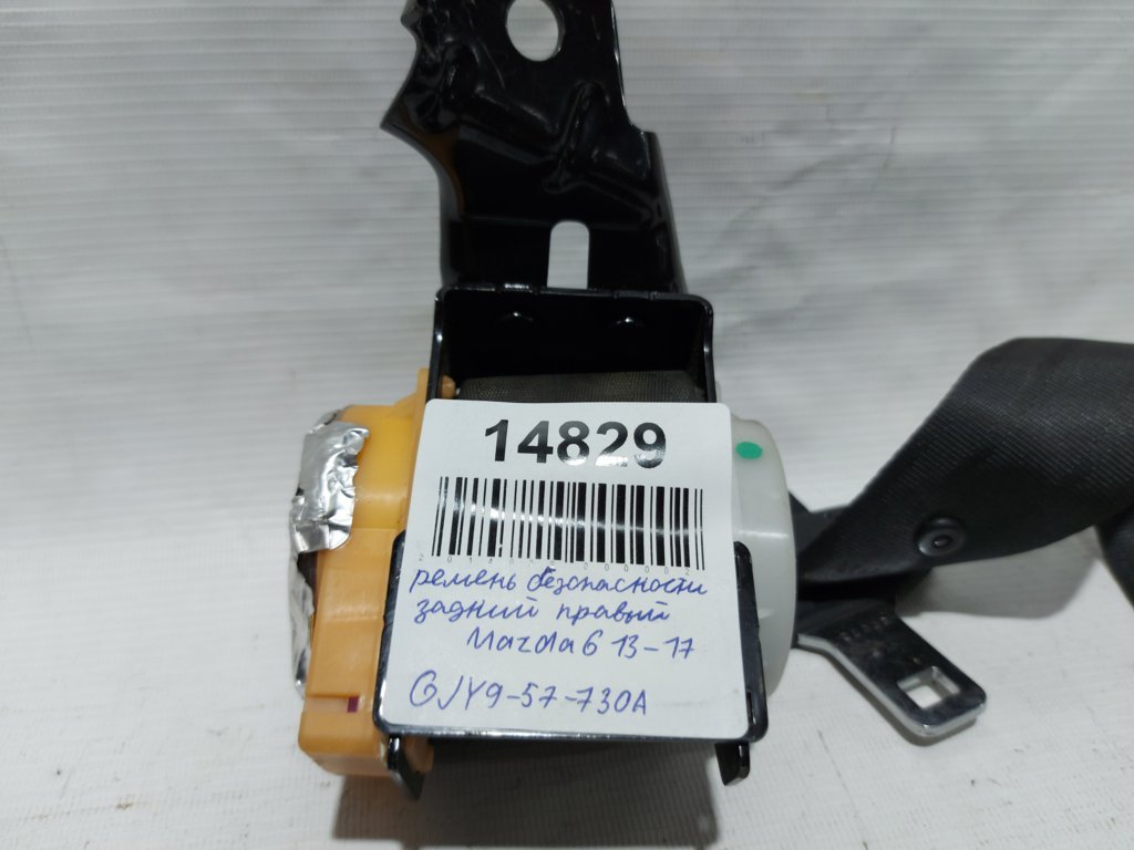 6 Ремінь безпеки задній правий Mazda 6 2013-2017 GJY957730A Mazda 6 8