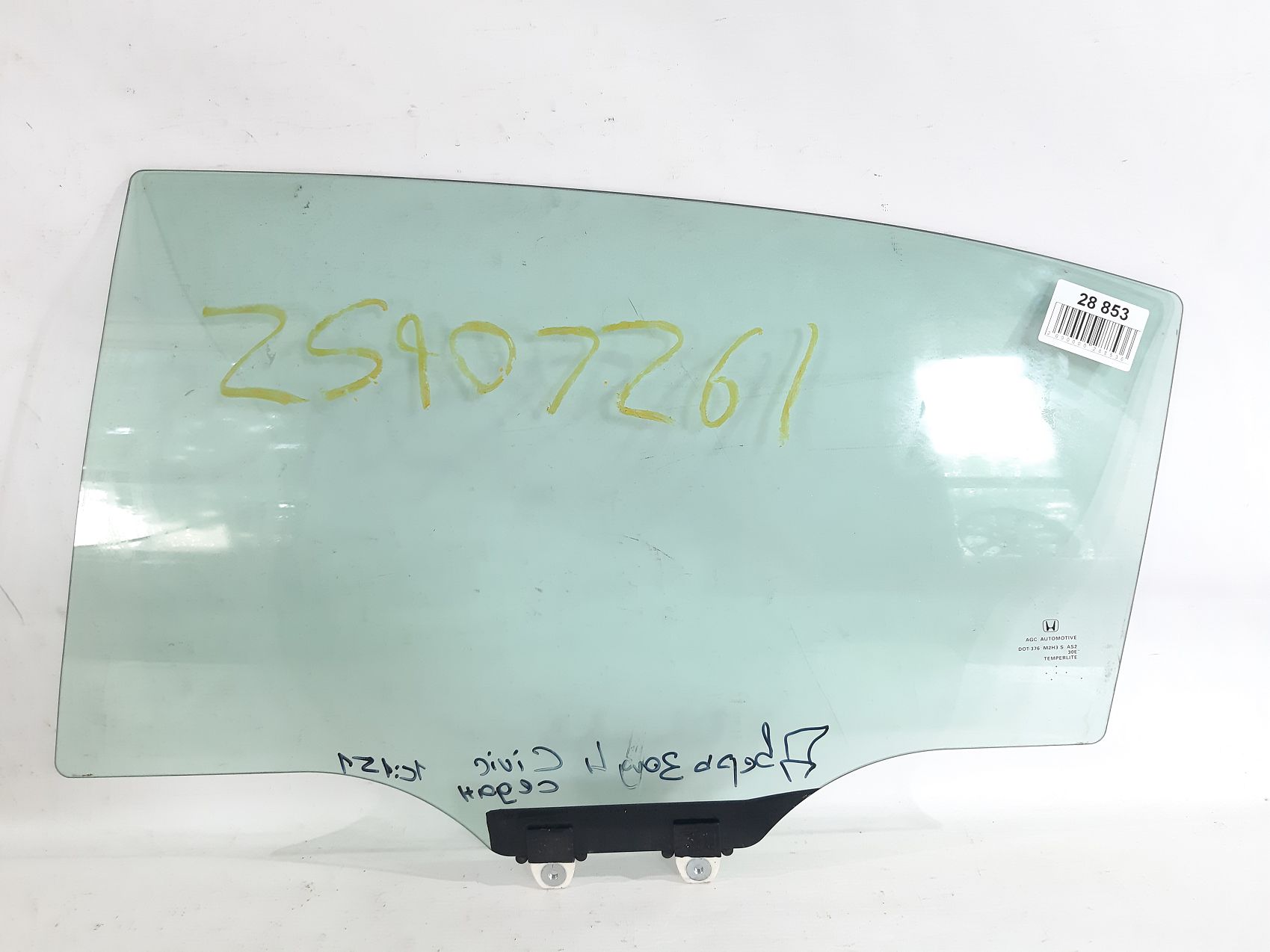 Civic. Скло дверей задньої лівої Honda Civic Sedan 2013-2015 73450TR6A20 Honda Civic Sedan