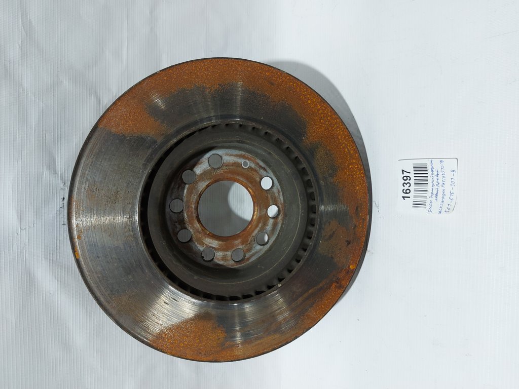 Passat s Диск гальмівний передній лівий/правий Volkswagen Passat S 2012-2019 561615301B Volkswagen Passat S 6