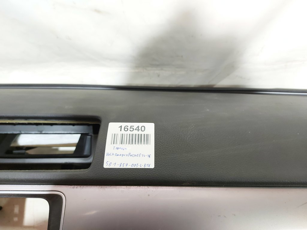 Passat s Торпеда Volkswagen Passat S 2012-2015 561857003L81X Volkswagen Passat S 26