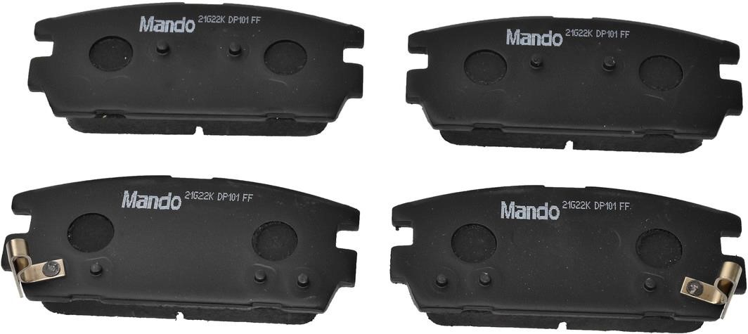 Дисковые. Гальмівні колодки дискові, комплект MANDO MPH25