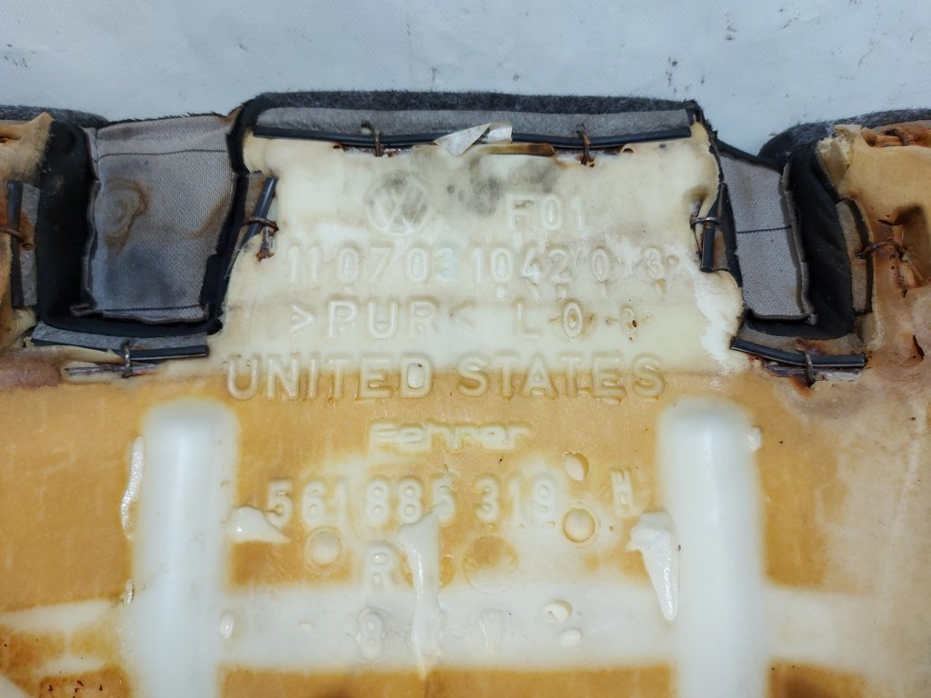 Passat s Сидіння заднього ряду сидінь Volkswagen Passat S 2013 561885405AKX0B Volkswagen Passat S 7