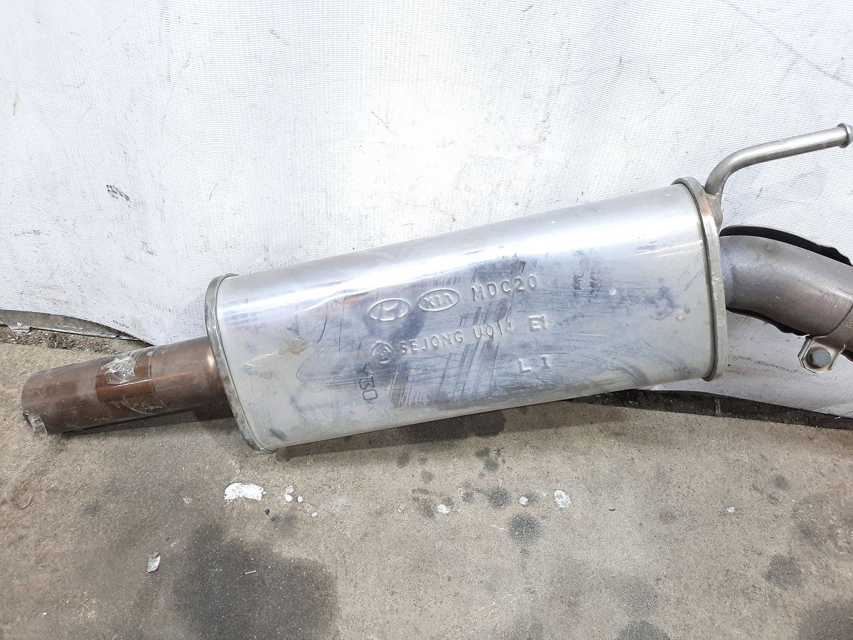 Forte Вихлопний глушник центральна частина Kia Forte 2017-2018 28650B0350 Kia Forte 4 Forte Вихлопний глушник центральна частина Kia Forte 2017-2018 28650B0350 Kia Forte 4