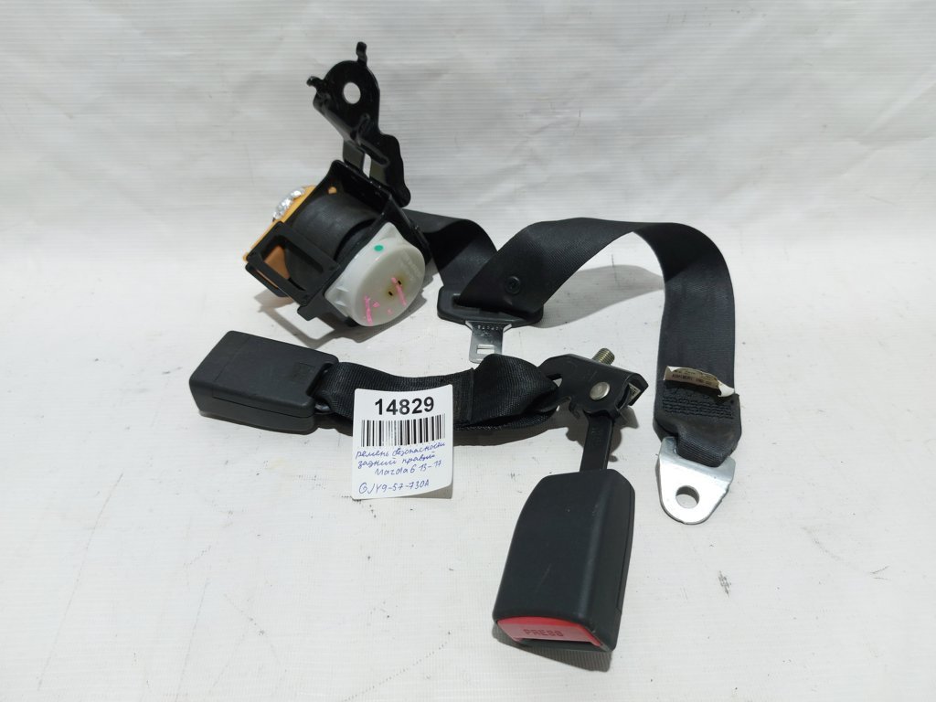 6 Ремінь безпеки задній правий Mazda 6 2013-2017 GJY957730A Mazda 6 7