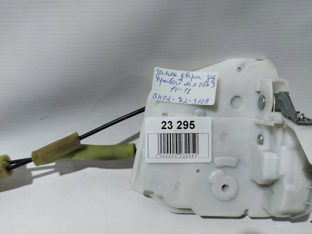 3 Замок двери задней правой Mazda 3 2014-2018 BHP272310B Mazda 3 12