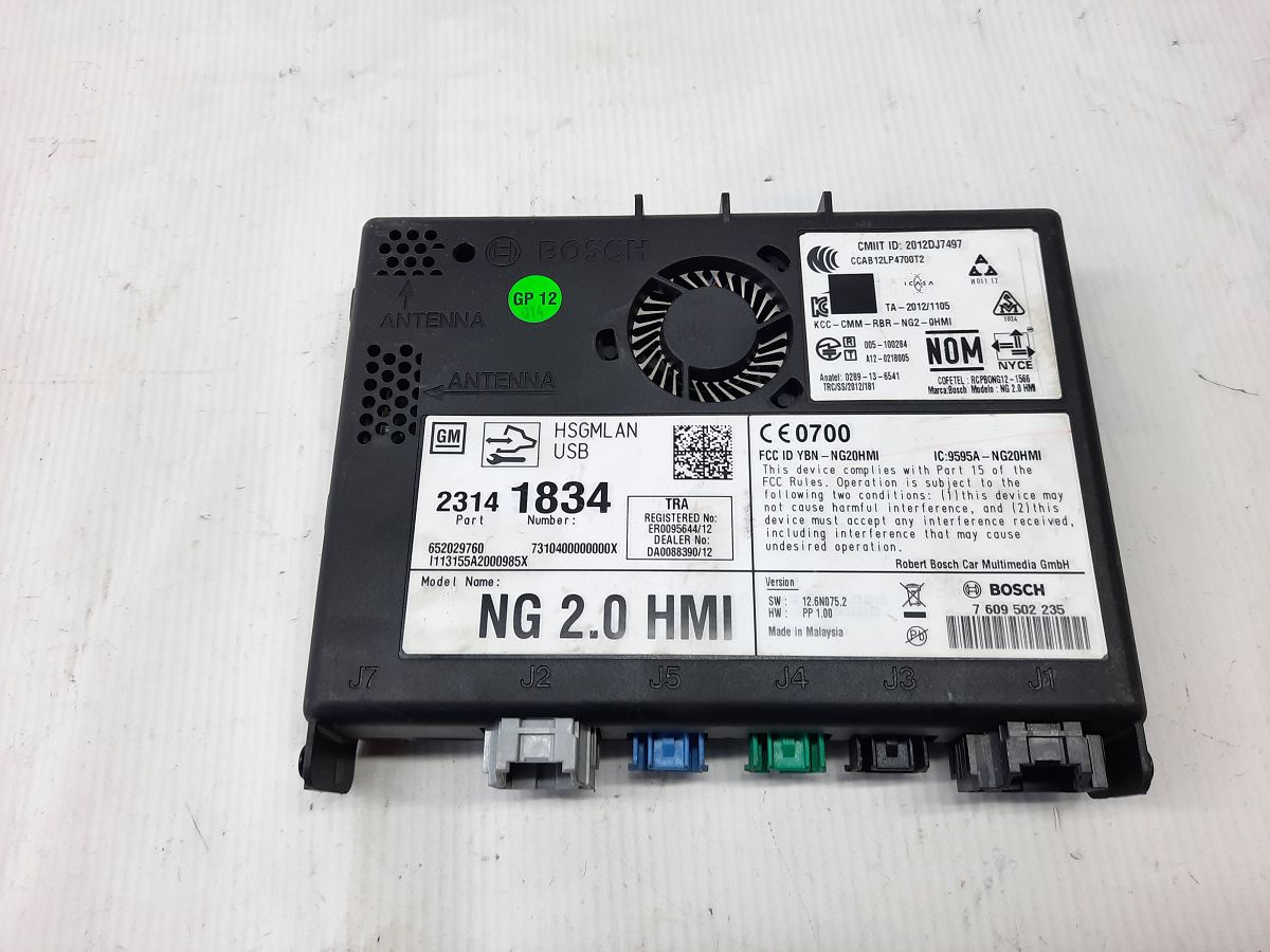 Ats. Блок керування дисплеєм (HMI) Cadillac ATS 2014 23141834 Cadillac ATS