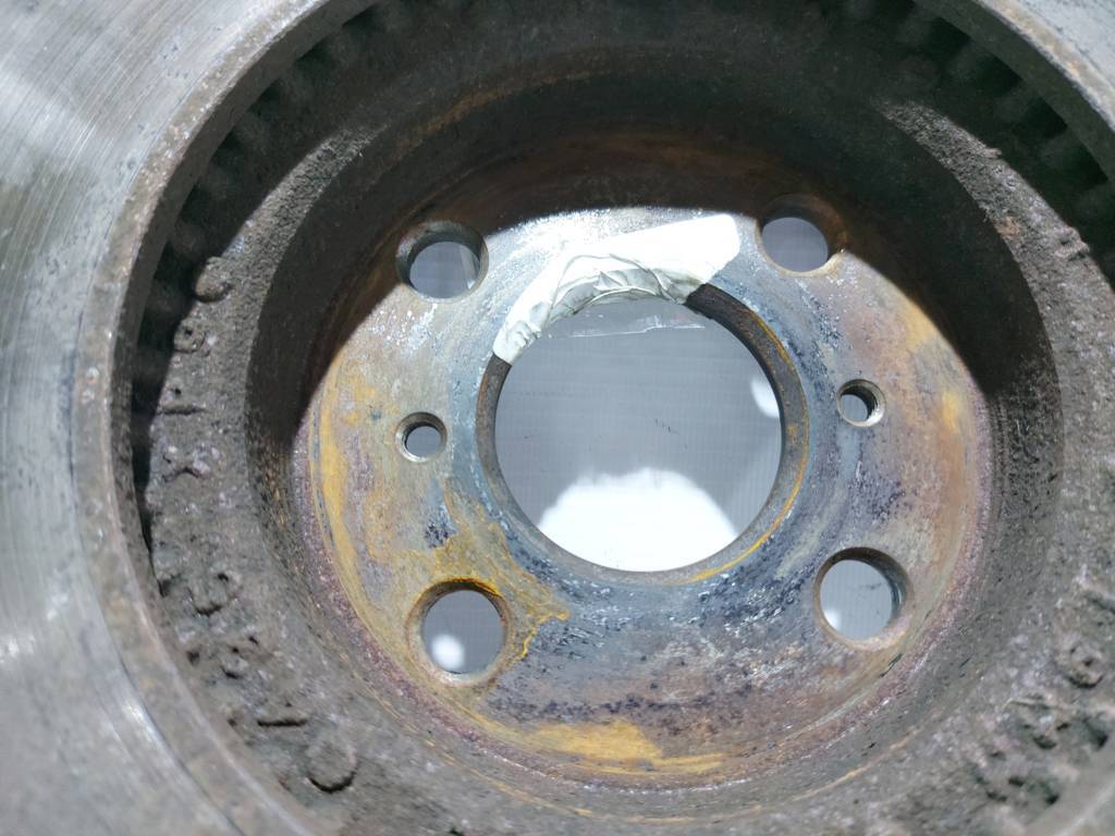 Prius c Диск гальмівний передній лівий/правий Toyota Prius C 2007-2019 4351252120 Toyota Prius C 5