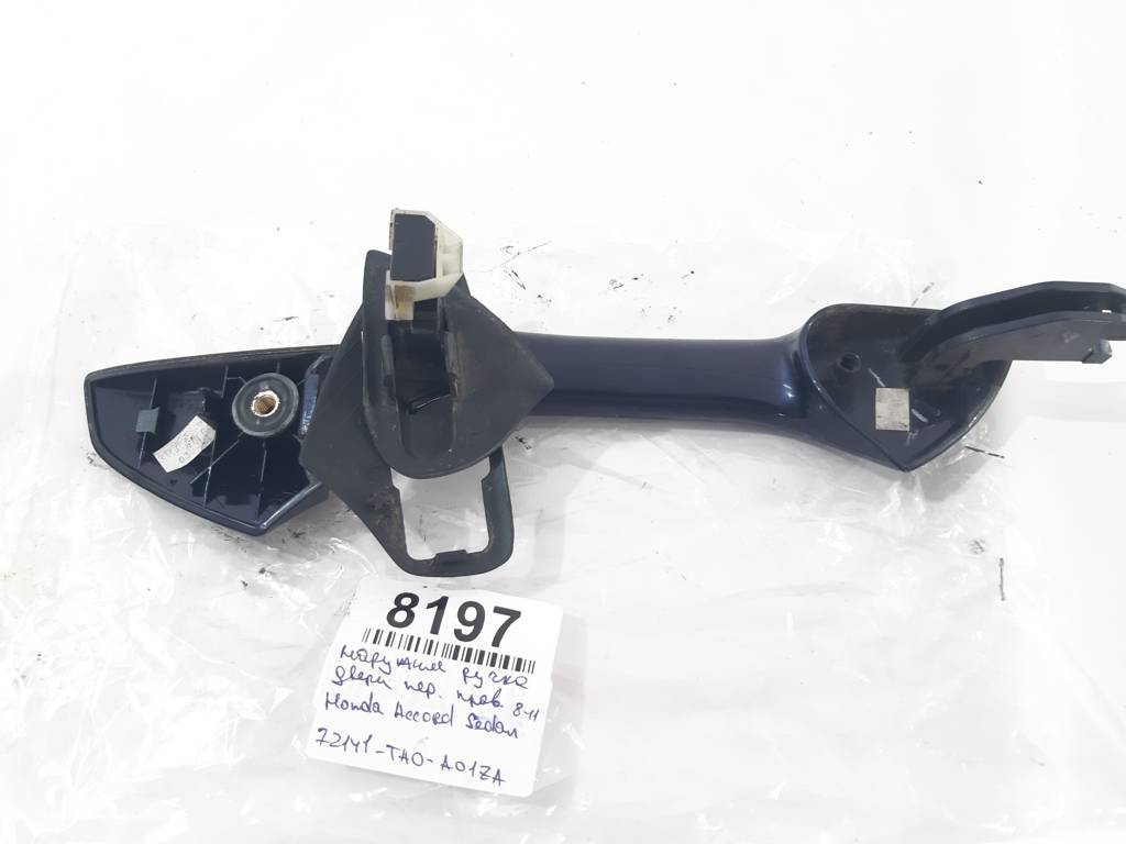 Accord Ручка дверей передньої правої зовнішня Honda Accord Sedan 2008-2011 72141TA0A01ZA Honda Accord Sedan 3