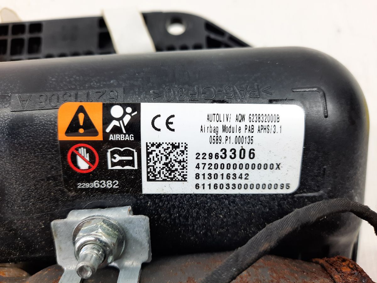Regal Air Bag пасажира Buick Regal 2013-2017 22963306 Buick Regal 2
