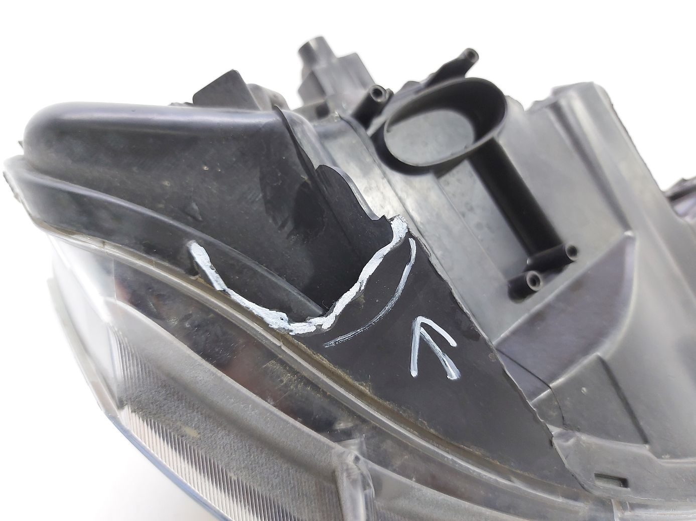 Grand caravan Фара передня ліва (відламані 2 кріплення, подряпини) Dodge Grand Caravan 2014-2020 68206501AE Dodge Grand Caravan 7