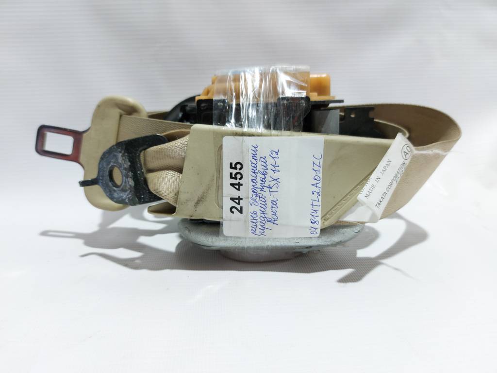 Tsx Ремінь безпеки передній правий Acura TSX 2011-2012 04814TL2A01ZC Acura TSX 2